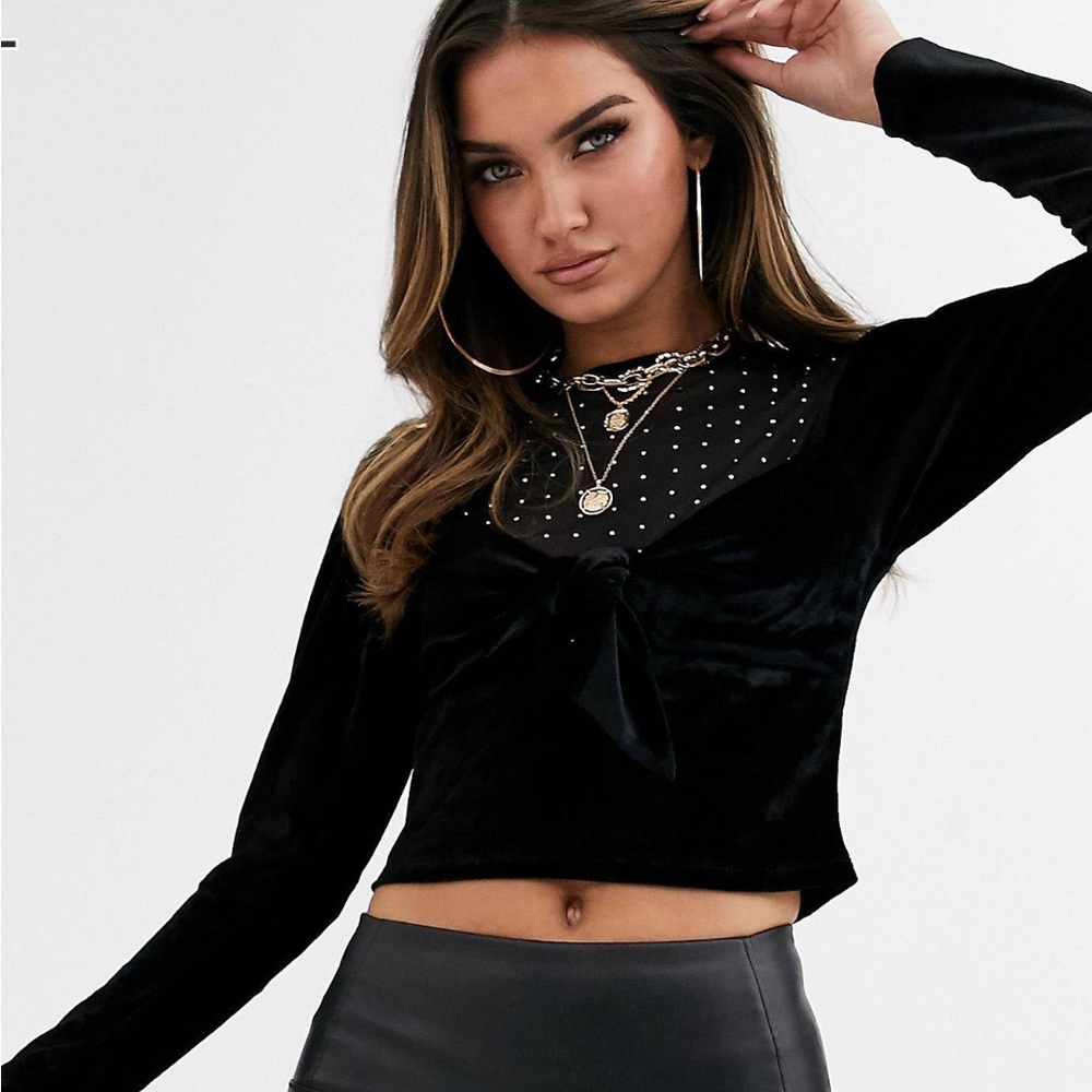 Velvet top